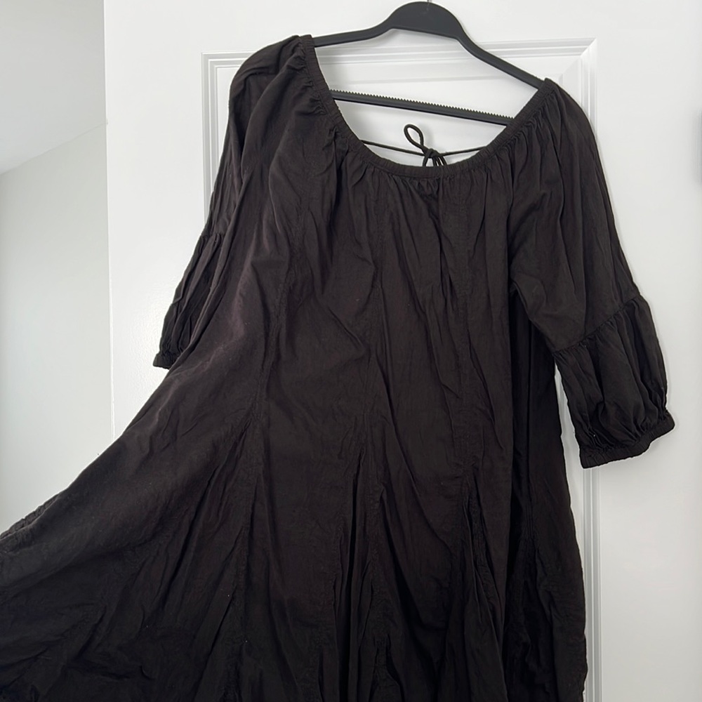 Anthro pleated bottom dress. Brand is daily practice